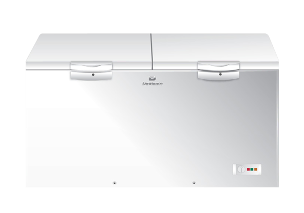 91997 Signature Inverter Champagne Twin Door Freezer